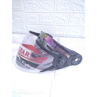 Nhk GLADIATOR HELMET VISOR GLASS CLEAR RAINBOW