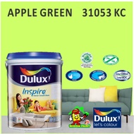31053KC APPLE GREEN ( 5L ) DULUX INSPIRE INTERIOR SMOOTH SHEEN PAINT