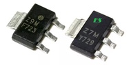 transistor TRIAC SMD Z0107 Z0107MN Z107 Z7M SOT-223 PEBAIKAN MODUL MESIN CUCI