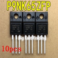 10pcs P9NK65ZFP STP9NK65ZFP TO-22OF 650V 7A,guaranteed quality
