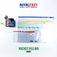Pocket File / File Folder / Folder / Zipper / Zipper Folder BIG 9006