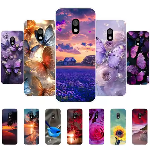 For Nokia 235 4G 3210 2024 Phone Case Butterfly Silicone Back Cover For Nokia 215 220 105 106 4G 202