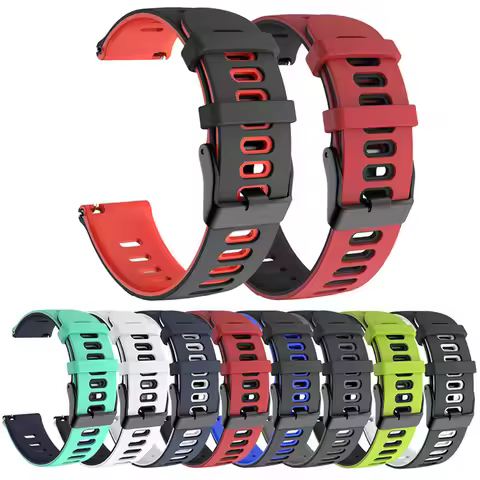 22mm Watchband For Garmin Vivoactive 4 Bracelet Band For Garmin Venu 3/2 Wristband Forerunner 265 25