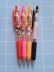 Zebra Sarasa Clip x Disney Mickey Minnie/ Donald Daisy/ Rapunzel 長髮公主/ Pooh Piglet 0.5mm 筆