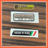 Helmet Sticker made in Italy