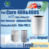 Replacement Compatible with levoit Core 400&amp;400S Filter Air Purifier Accessories True Original HEPA&amp;Active Carbon H13