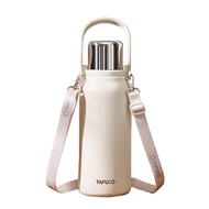 Bình giữ nhiệt TAFUCO có dây đeo 1L/1.3L Inox 316L Outdoor Activity (xanh than đen trắng kem)