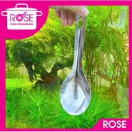 Stainless steel rice scoop, premium stainless steel soup scoop - OVAL non-stick stainless steel rice