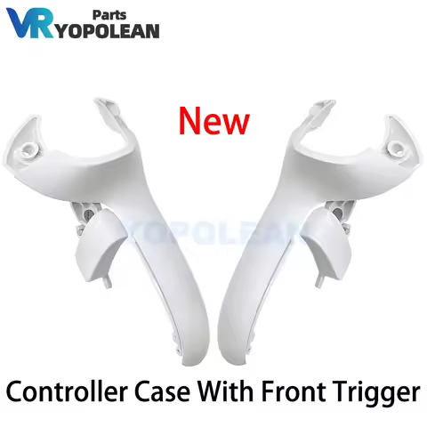 Original For Meta Oculus Quest 2 VR Headset Controller Cover Case Controller Front Trigger Replaceme