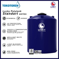 TERLARISS!! Toren Air Lucky Polytank LS 500 / 5000 Liter Garansi Resmi