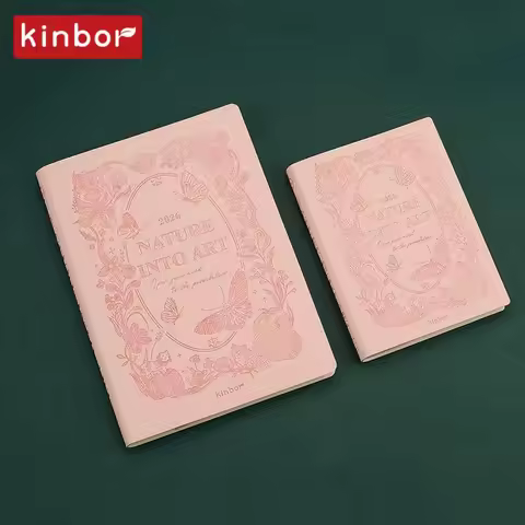 Kinbor New 2026 Notebook A5 A6 Weekly Planner Daily Diary Note Book Week Month Year Plan Schedule Ag