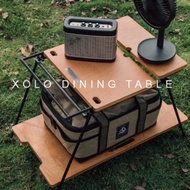 CAMP 15 : XOLO table : Folding table/Steel Disassembled