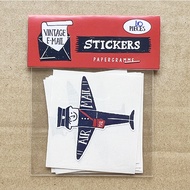 Vintage Email Stickers - Air Mail Man (10pcs)