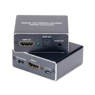 Hdmi audio extractor HDMI to HDMI and Optical TOSLINK SPDIF + 3.5mm Stereo Audio Extractor Converter HDMI Audio Splitter Adapter