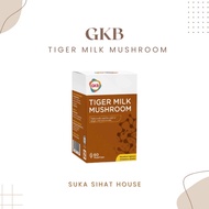 GKB Tiger Milk Mushroom 490mg|Hu Ru Ling Zhi | 虎乳灵芝 | -60Capsule(Relief of Cough, Cold & Sinusitis)