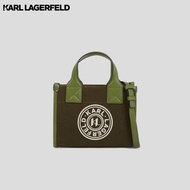 Karl Lagerfeld - K/SKUARE SMALL FELT TOTE BAG 236W3034  กระเป๋าถือ/กระเป๋าสะพายพาดลำตัว