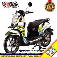 Decal Scoopy Fi 2015 2016 Full Body Stiker Scoopy Fi 2015 2016 Full Body Striping Scoopy Fi 2015 201