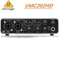 100%Original Behringer UMC22/UM2/UMC202HD USB Audio Interface Pre amplifier Sound Card【2-year warranty】