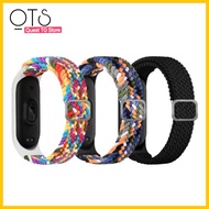 Amazfit Mi Band 3/4/5/6 Strap Braided Nylon Weave Replacement Sport Strap Mi Band 3 4 5 6