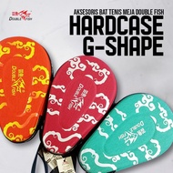 HARD COVER BAT TENIS MEJA PINGPONG DOUBLE FISH G SHAPE WATER PROOF - Sports Emporium