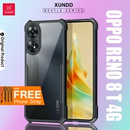 Xundd [Original] Beatle Clear Hybrid Shock Proof Armor Case for Oppo Reno8T 4G / Reno 8T 4G