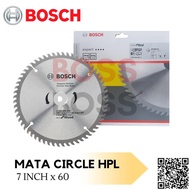 BOSCH EXPERT WOOD MATA GERGAJI CIRCLE 7 INCH x 60 PEMOTONG KAYU HPL