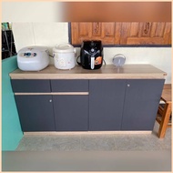 🚚 ส่งฟรีพร้อมประกอบ กทม 🚚 ตู้เอนกประสงค์คอนโซลแบ่งส่วน ขนาด 160 เซน รุ่น CS161