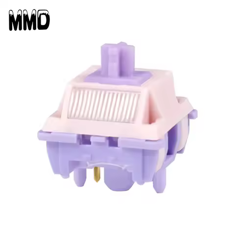 MMD Princess V4 Switch RGB Light Guide Custom 5Pin Linear Tactile Mechanical Keyboard LY Smooth Stal