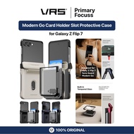 VRS Case Samsung Galaxy Z Flip 7 Flip7 VRS Modern Go Card Holder Card Slot Includes Tempered Glass S
