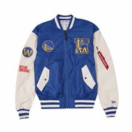 Alpha Industries-NBA金州勇士隊聯名棒球夾克 L-2B飛行外套 MA-1雙面防風衣 L2B轟炸機夾克