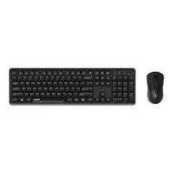 Rapoo Keyboard & Mouse (คีย์บอร์ดและเมาส์ไร้สาย) X2100-bk (black)