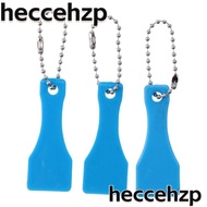 HECCEHZP 10pcs Scraper Blades, Plastic Scoop Shape Lottery Scraper, Lucky Gift Blue Blank Label Stickers