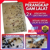 100% ORIGINAL PERANGKAP LALAT/PERANGKAP CICAK/PELEKAT LALAT/PELEKAT CICAK/FLY TRAP/LIZARD TRAP/HALAU