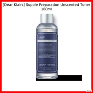 [Dear Klairs] Supple Preparation Unscented Toner 180ml