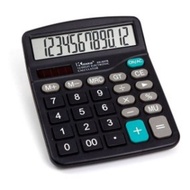 DEXIN Office Commercial Calculator Calculate Tool Battery Powered 12 Digit Portable Electronic Calcu