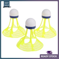 QCA 3Pcs Windproof Badminton Balls Outdoor Student Sports Training Shuttlecocks