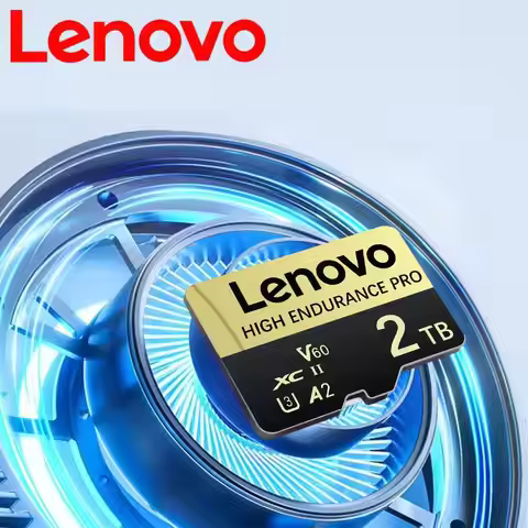 Lenovo 2TB 1TB 128GB MicroSD Card with Adapter Shockproof & Magnet-Proof for Car Dashcam/Security Ca