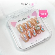 [Limited Gift] Press On Nails Fake Nails Press On Nails Almond Shape Press On Nails Short