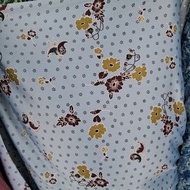 Silk patterned satin fabric - premium silk fabric - imported satin fabric - floral patterned silk sa