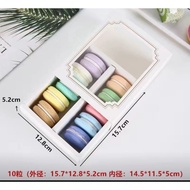 Macaron Drawer Box / Cookies Packaging Box (10 Cavity)