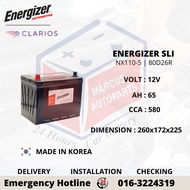 ENERGIZER SLI NS70 | 80D26R CAR BATTERY