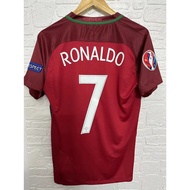 2016 Portugal RONALDO Top Quality Home Retro Soccer Jersey custom T-shirt Football Jersey