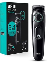 【現貨特賣】德國百靈新版 BRAUN   aio3450多功能修容器 電動理髮器 修容造型器