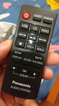 AUDIO060🇯🇵 Remote Panasonic Hi-Fi SC-HC Seri Điều khiển dàn âm thanh loa Dock Hi-Fi Audio System Nhậ