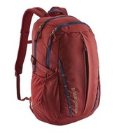 美國 Patagonia 火山紅色防潑水牛津布 Refugio 28L 多功能 背囊