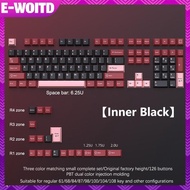 E-WOITD 126 Keys Double Shot Keycap PBT Cherry Mechanical Game Keyboard For MX Switch Keycap GMK67 G