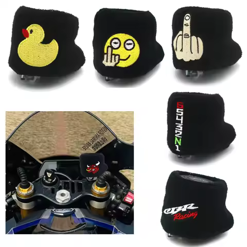 Motorcycle Racing Front Fluid Oil Brake Reservoir Cover Sock For Honda CBR 1000RR 600RR 600 F4S F4i 