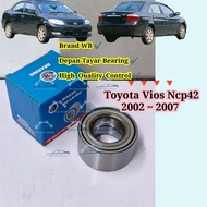 Toyota Vios Ncp42 2002~2007 Depan & Belakang Tayar Bearing Brand WB