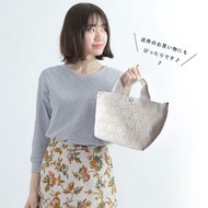 日本 Basic Traditional 白色LACE 蕾絲 Mini 手挽 斜咩袋