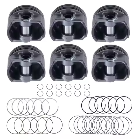 Pistons Rings Set for BMW M54 B25 E46 E39 E60 E83 E85 2.5L 97-2011 11257509175